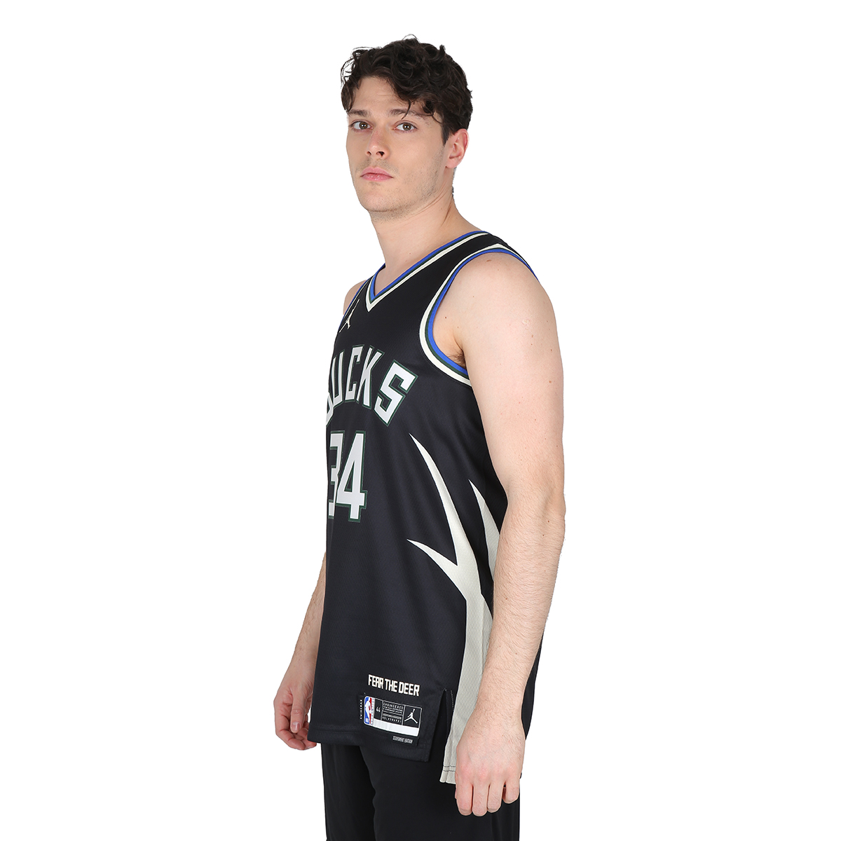 Musculosa Jordan Milwaukee Bucks Statement Edition,  image number null