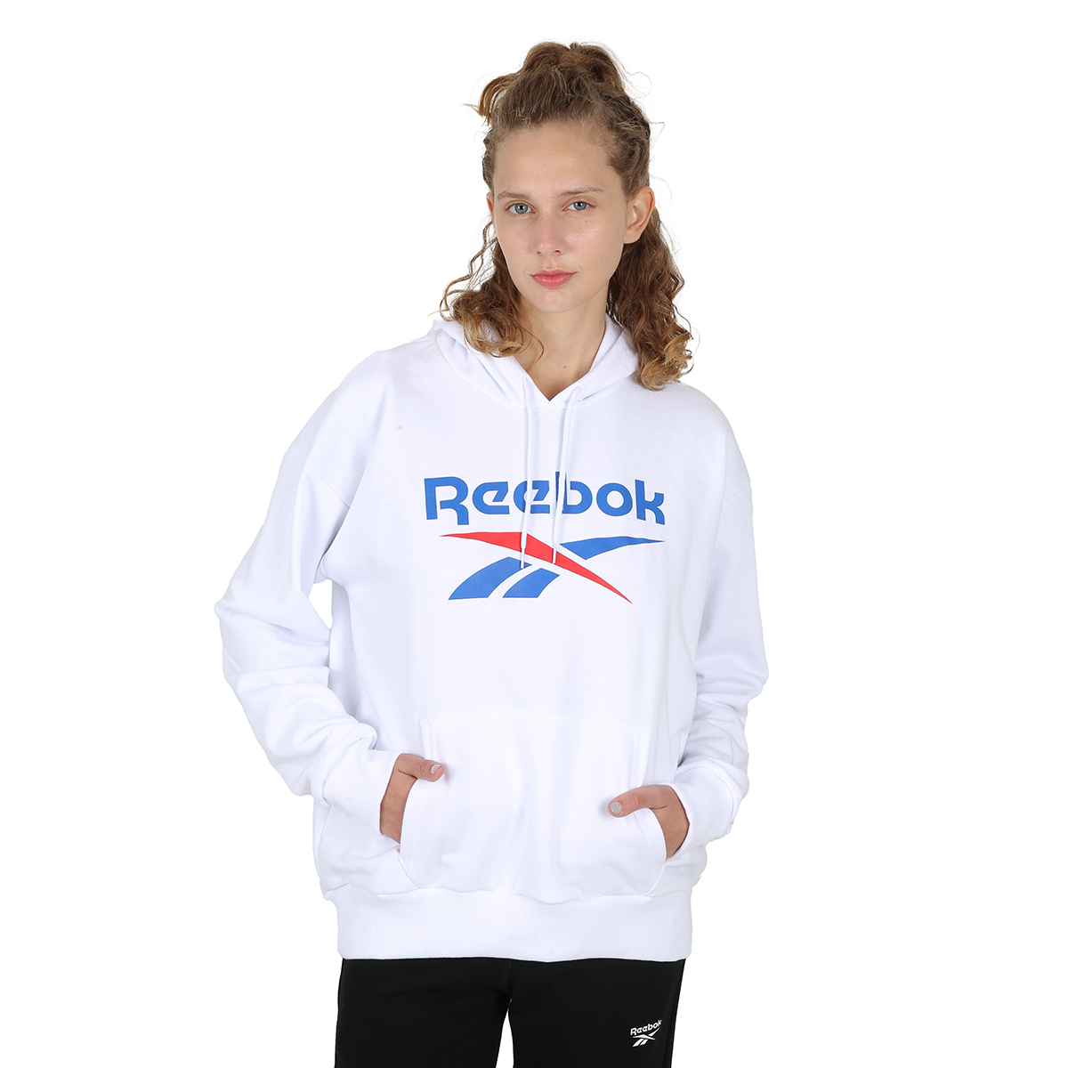 Buzo Reebok Big Stacked Logo Mujer,  image number null