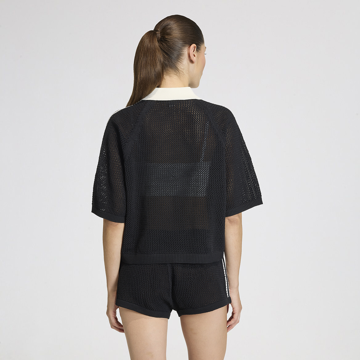 Remera adida Crochet Polo Mujer,  image number null