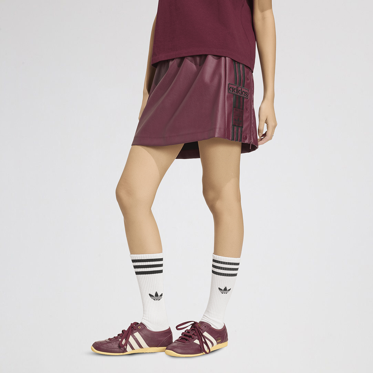 Pollera adidas Pleather Adibreak Mujer,  image number null