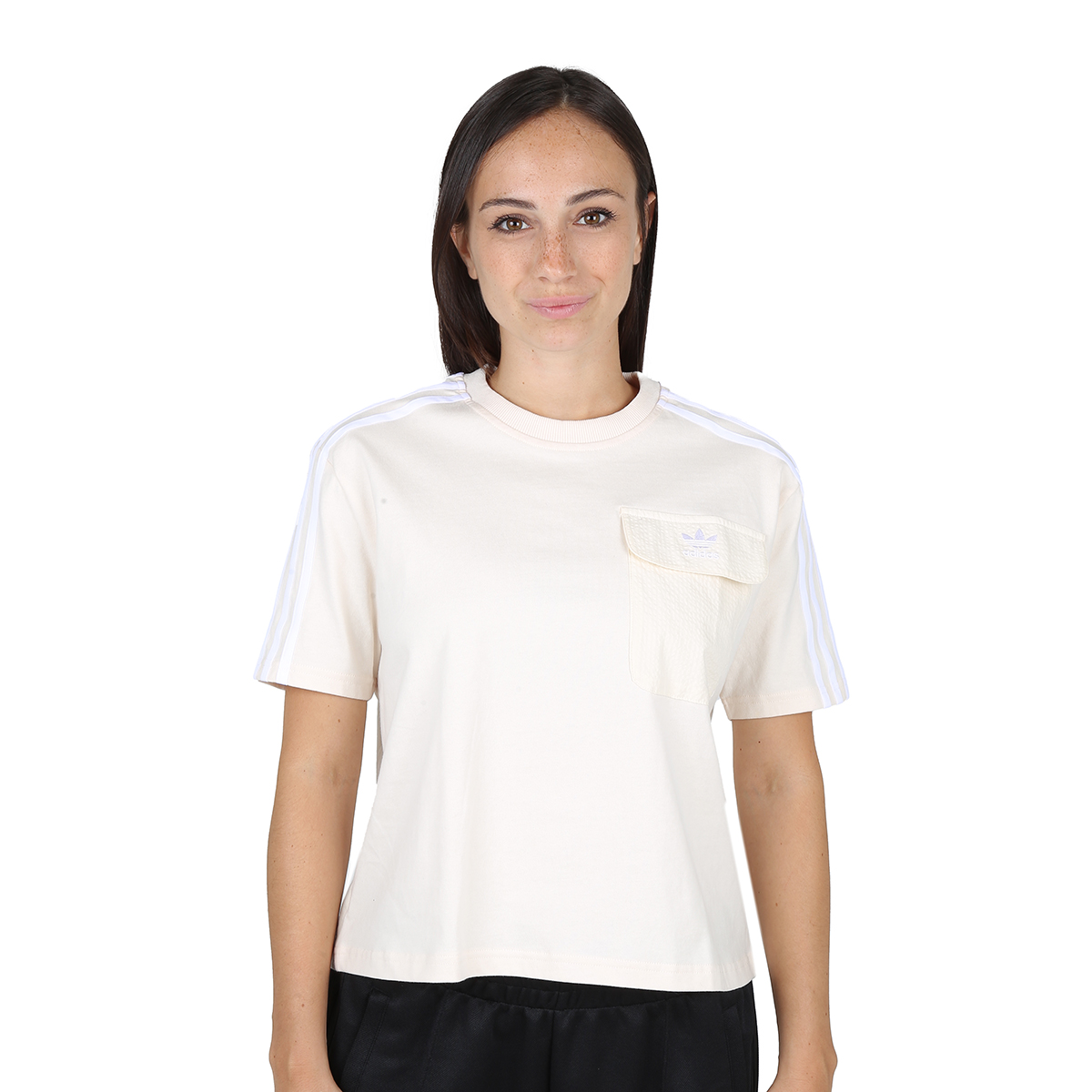 Remera adidas Adicolor Classics Poplin Mujer,  image number null