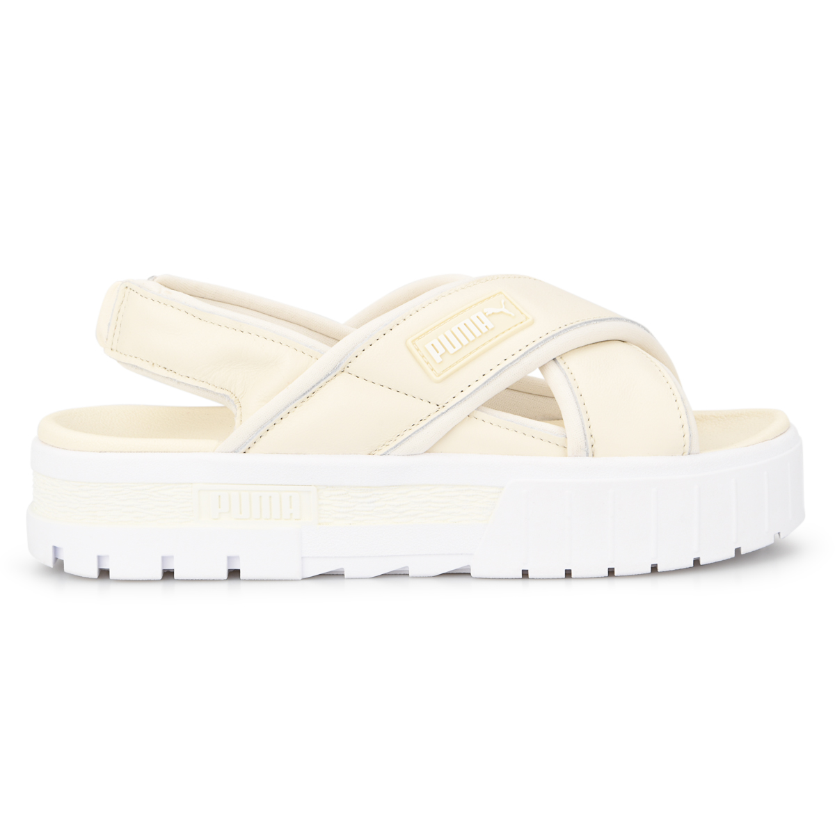 Chanclas puma online blancas mujer