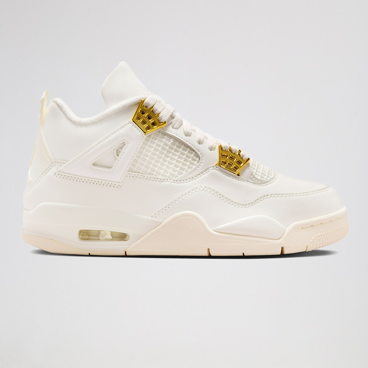 Zapatillas Air Jordan 4 Retro Metallic Gold Mujer,  image number null