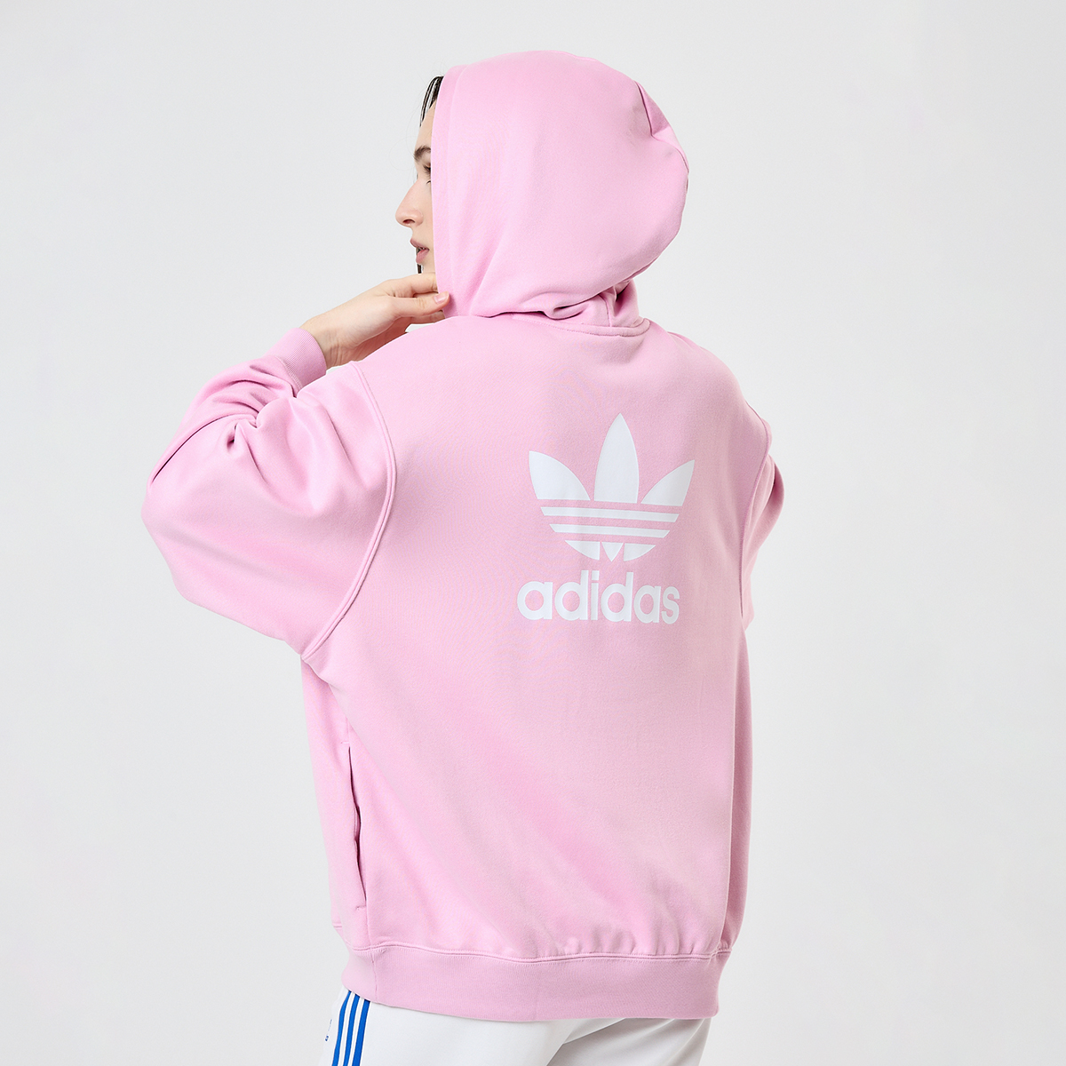 Buzo adidas Trifolio Oversized Mujer,  image number null