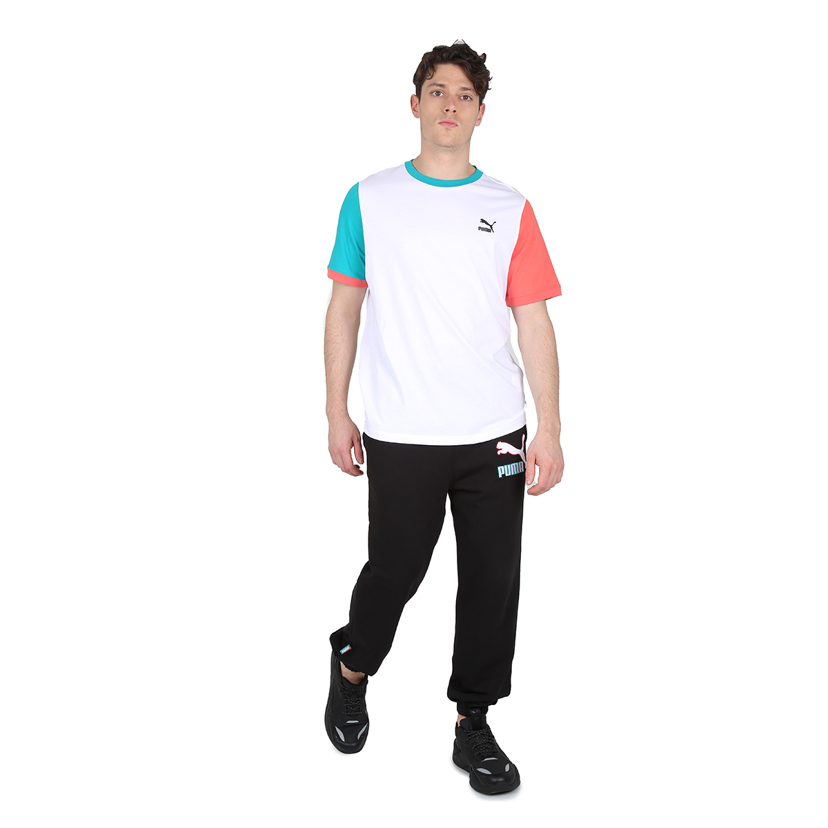Remera Urbana Puma Classics Block Hombre,  image number null
