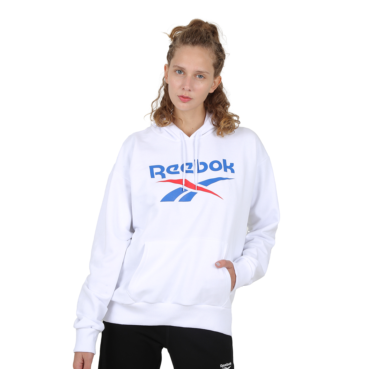 Buzo Reebok Big Stacked Logo Mujer,  image number null