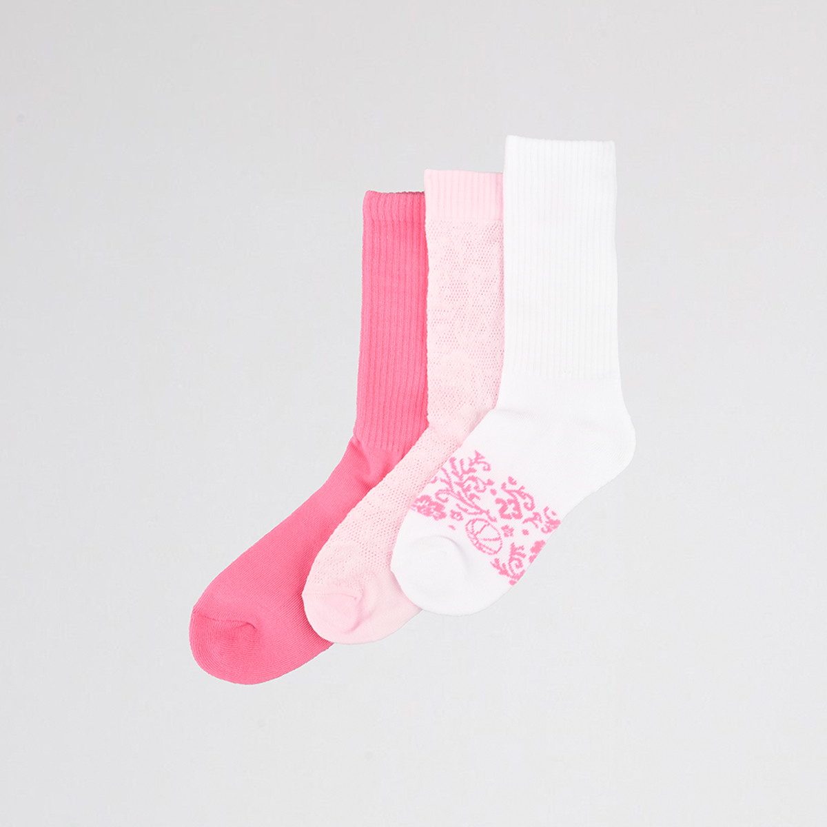 Pack de Medias Jordan Floral Lace x3 Ni&ntilde;a,  image number null