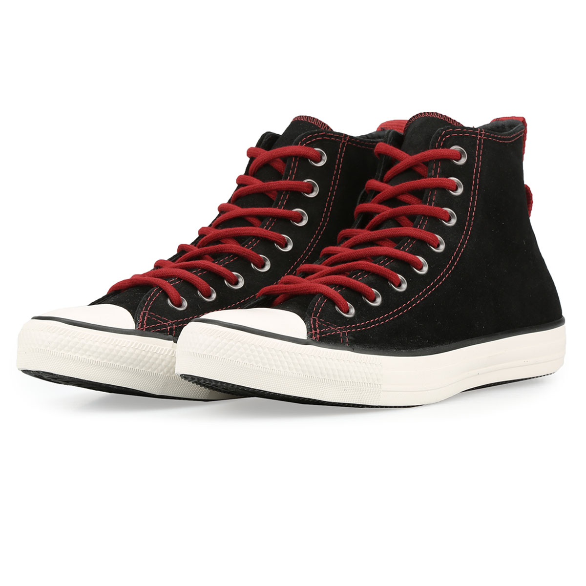 Converse negras y rojas sales